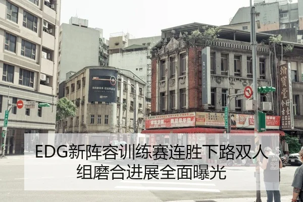 EDG新阵容训练赛连胜下路双人组磨合进展全面曝光